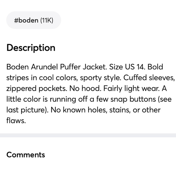 Colorblock coat - Picture 3 of 8